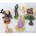 Rapunzel DISNEY STORE figuras de gran cantidad de 7 figuras de playet 