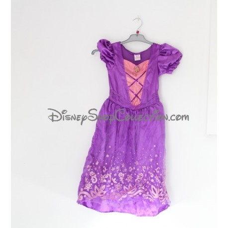 Déguisement robe Raiponce DISNEY PRINCESS robe violette 5/6 ans