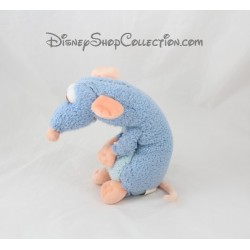 Peluche Rémy rat DISNEY STORE Ratatouille Disney bleu 22 cm