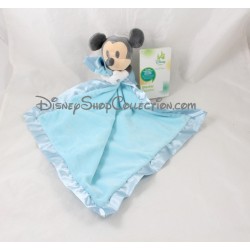 Doudou pañuelo raso DISNEY STORE Mickey Disney Baby 13 cm azul