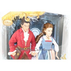 Gaston und Belle Puppe DISNEY STORE Schönheit und das Tier Film