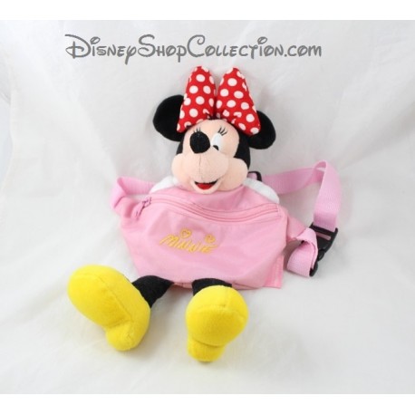 Plush Minnie DISNEYLAND PARIS pink banana bag Plush Minnie DISNEYLAND PARIS pink banana bag