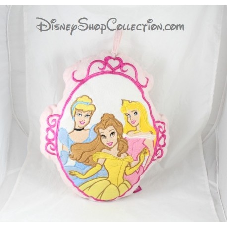 Cushion Princesses DISNEY Cinderella, Belle and Aurora rose 42 cm