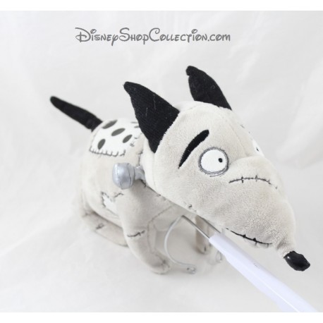 Peluche cane Sparky DISNEY STORE Frankenweenie grigio Tim Burton 34cm