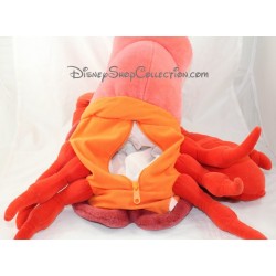 Plush range Pajamas crab Sebastian DISNEY the Little Mermaid red 50 cm