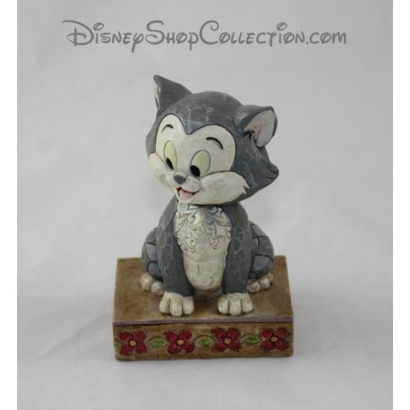 Figurine Pinocchio Figaro Disney Applause marionnette bois chat noir 6 cm -  Figurines/Autres figurines - La Boutique Disney