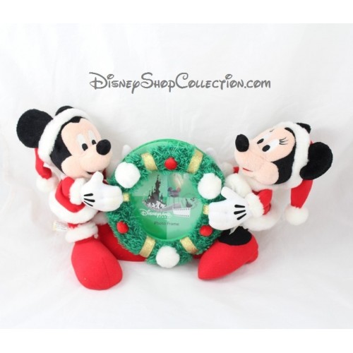 Toyland Pack Of 24 Mickey & Minnie Mouse Christmas Pegs Christmas Card Holder Novelty Decorations 