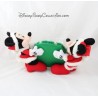 Corona di cornice foto verde rosso Mickey Minnie DISNEYLAND Parigi Natale peluche 35 cm