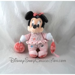 DISNEY BABY Minnie Mouse Erwachen Aktivität Plüsch Rosa 25 cm