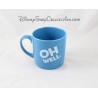 Mug embossed Eeyore DISNEY STORE Oh Well 3D 9 cm ceramic blue Cup