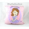Pillow Princess Sofia square Pink Purple DISNEY 2 faces