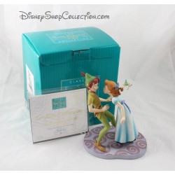 Rara WDCC de Disney Peter Pan y Wendy "I m tan feliz, creo que va darle un beso!" 