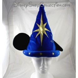Azul estrella Mickey Disney Fantasia Hat oro orejas Mickey Disney 35 cm