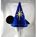 Chapeau Mickey DISNEYLAND PARIS Fantasia bleu étoiles dorées oreilles Mickey Disney 35 cm