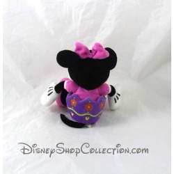 Peluche Minnie GIPSY Disney pâques oeuf fleurs violet 20 cm