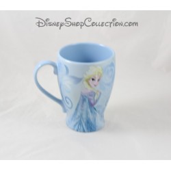 Becher Elsa DISNEYPARKS blau Keramiktasse Disney 12 cm Snow Queen