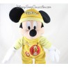 Peluche Mickey DISNEYLAND PARIS pyjama jaune Pluto Disney 40 cm