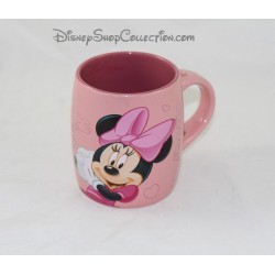 DISNEYLAND PARIS Minnie mug pink heart 10 cm