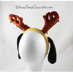 Serre-tête oreilles de Pluto DISNEYLAND PARIS Merry Christmas renne cerf 30 cm