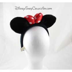 Minnie DISNEYLAND PARIS Minnie Mouse bow ears headband Red