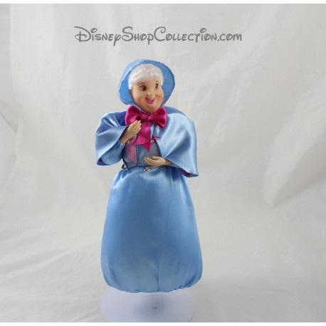 Bambola DISNEY STORE Cenerentola abito blu 25cm Fata Madrina