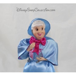 Doll DISNEY STORE Cinderella dress blue 25 cm fairy godmother