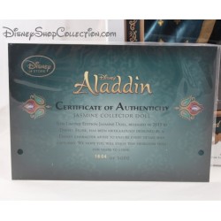 Begrenzte Puppe Jasmin DISNEY STORE limitierte Auflage der Aladdin