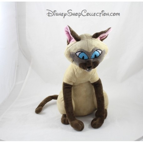 Plush DISNEY STORE Siamese cat Lady and the tramp so Am 34 cm 