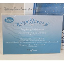 Poupée limitée Cendrillon DISNEY STORE Limited Edition Cinderella LE