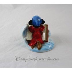 Libro de ratón Mickey DISNEY Fantasia de la estatuilla de cerámica 11 cm