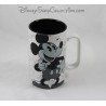 Mug mat Mickey DISNEYLAND PARIS noir et blanc tasse en céramique Disney 14 cm