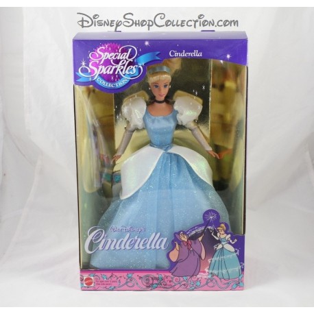 MATTEL DISNEY Cinderella Puppe spezielle funkelt Kollektion Cinderella