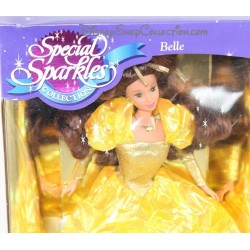 Belle DISNEY MATTEL destellos colección belleza especial y el muñeco de bestia 