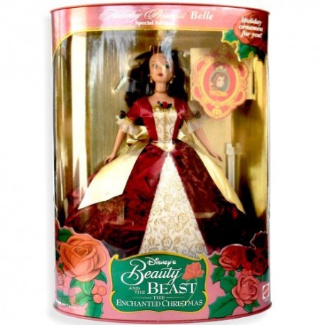 Belle DISNEY MATTEL bellezza e la bestia Princess Holiday Princess bambola