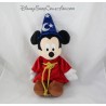 Peluche Mickey DISNEYLAND PARIS Fantasia chapeau magicien bleu Disney 40 cm
