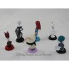 Lot de 6 figurines DISNEY L'étrange Noel de Monsieur Jack 8 cm