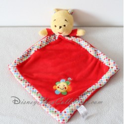 Security blanket Pooh NICOTOY red diamond Sun Disney
