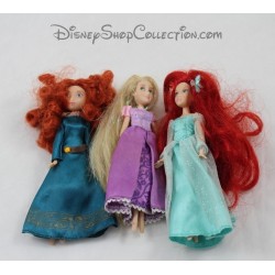 Mini muñeca Rapunzel DISNEY STORE vestido Satén 16 cm