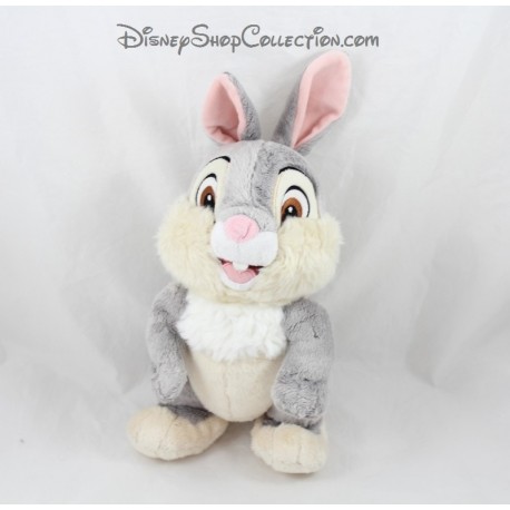 Peluche Pan Pan lapin DISNEYLAND PARIS gris 20 cm