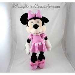 Plush Minnie DISNEY NICOTOY classic pink dress polka dot 45 cm