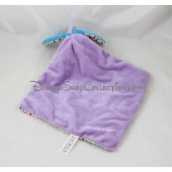 Doudou Eeyore NICOTOY purple diamond flower Disney 33 cm dish