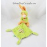 Doudou Tigger NICOTOY disguised as green rabbit with handkerchief Disney