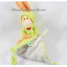 Doudou NICOTOY de Tigger disfrazado de conejo verde con pañuelo Disney