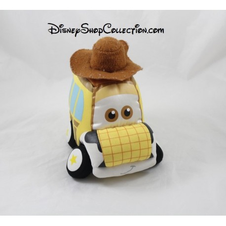Peluche auto automobili DISNEYLAND PARIS Woody Toy Story 20 cm