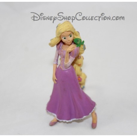 Treccia di figurine Rapunzel BULLYLAND Disney Rapunzel e Pascal 10 cm fiori