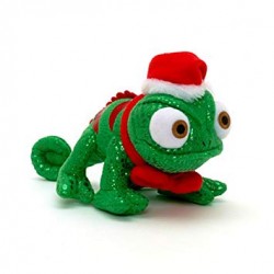 Plüsch DISNEY STORE verheddert Weihnachten 21 cm green Chameleon Pascal