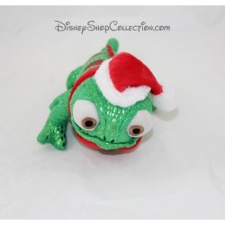 Plush DISNEY STORE tangled Christmas 21 cm green Chameleon Pascal