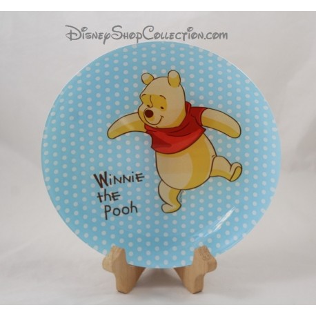 Assiette en verre Winnie l'Ourson DISNEY Winnie the Pooh 20 cm