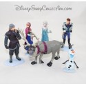 Figurines Queen of the snow DISNEY STORE lot of 6 figurines Pvc playset