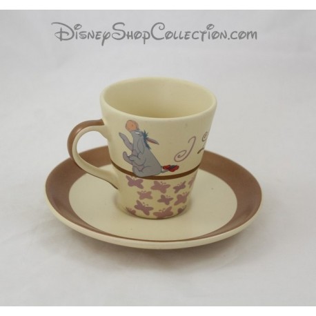 Disney Store Item. Disney Winnie the Pooh & Eeyore Christmas Cup & Saucer 